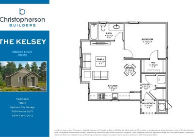 Christopherson Builders, ADU plan, ADU