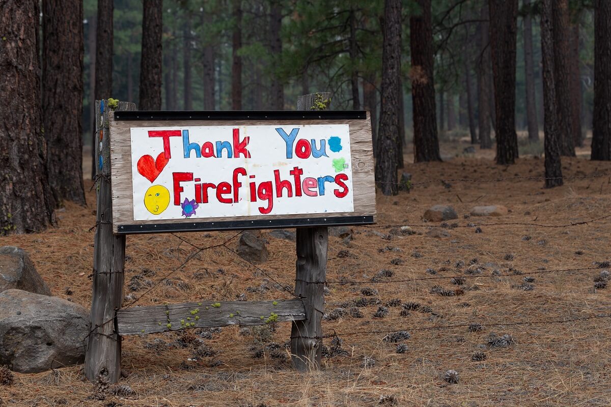 Thank You Firefighters Sm